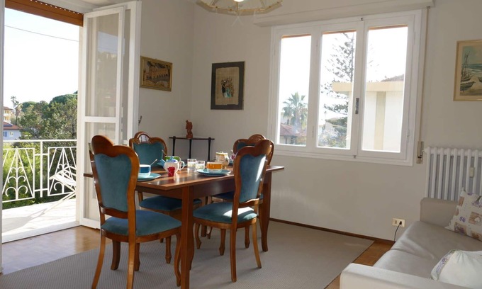 Bordighera Apartment | Nice apartment for 5 guests with WIFI, TV and balcony
