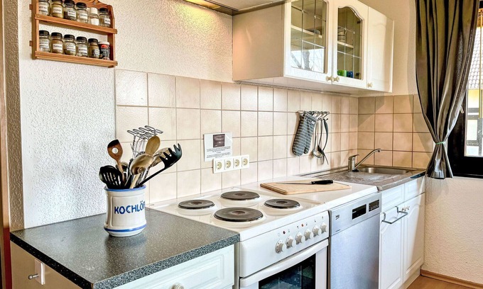 Frankenau House | Nice apartment in villa for 8 people with WIFI, TV and terrace