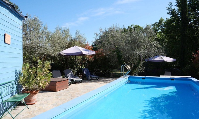 Montieri House | Nice apartment in villa for 4 people with pool, terrace and pets allowed