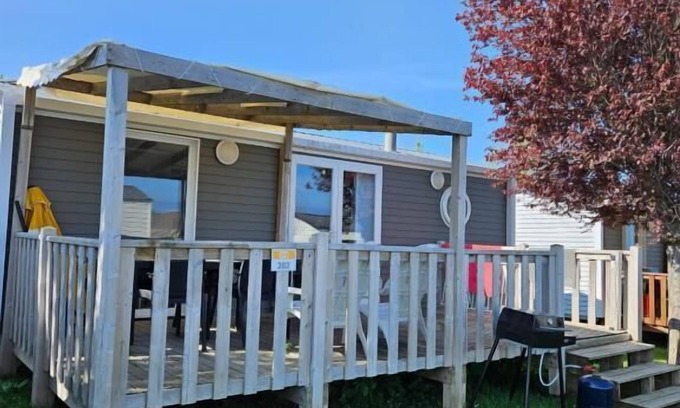 Houlgate Apartment | Nice Mobilhome 4 pers 2 bedrooms near the swimming pool 5*.