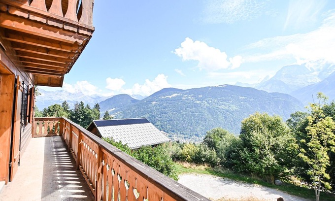 Saint-Gervais-les-Bains Ski Chalet | Nice Peaceful Cottage With Garden And Balcony