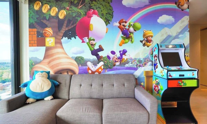 Adelaide Central Business District Apartment | Nintendo Theme-Adelaide CBD-King Bed-Gym