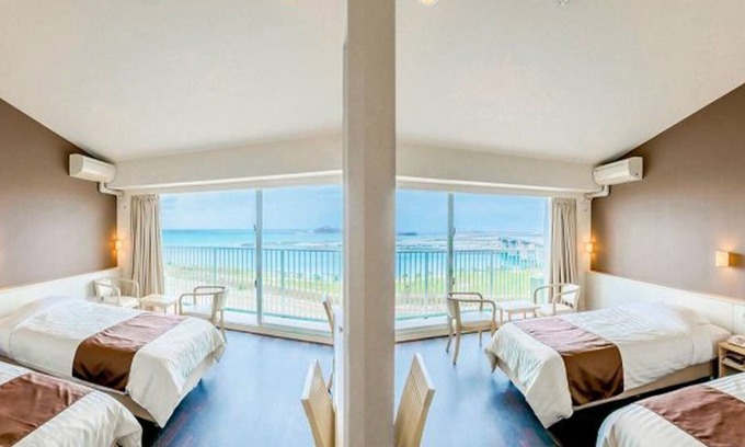 Tomigusuku Hotel | NonSmoking Ocean View Connecting Room VS | Standa/Tomigusuku Okinawa