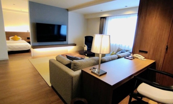 Rishirifuji-cho Hotel | NonsmokingJapaneseWestern living twin room bre/Rishirigun Hokkaidō