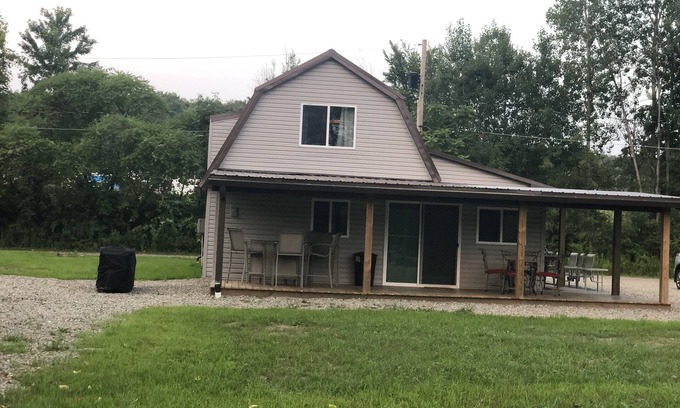 Jamestown House | "Nora's Nest" on the Outlet of Chautauqua Lake, also known as Chadakoin River