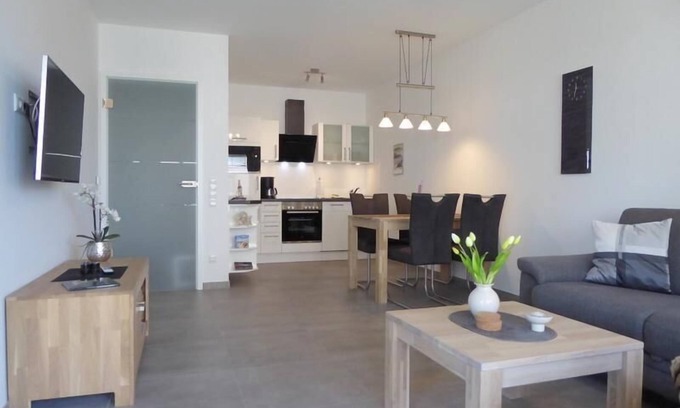 Dangast Apartment | Nordsee Park Dangast, Apartment Deichperle OG with loggia (55 qm)