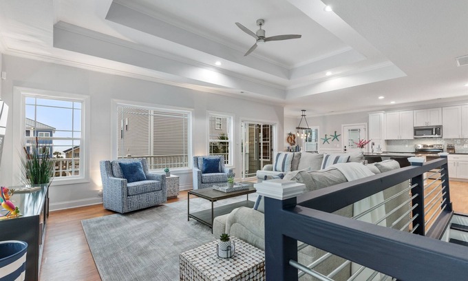 Cherry Grove Beach House | North Myrtle Beach 5BR | Ocean Views | Walk to Sand & Shops