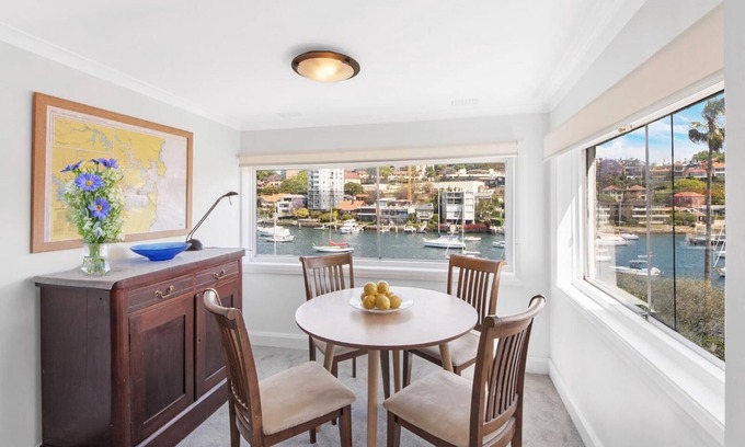 Kirribilli Apartment | North Sydney - HSNS1 - High Street - ChatGPT said: Harbourfront 1BR with Stunning Views Shared Garden in North Sydney