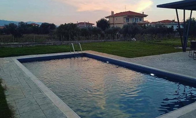 Gefira Mpania Villa | Nostos Luxury Villas in Nafpaktos with private pool - Villa Vasiliki