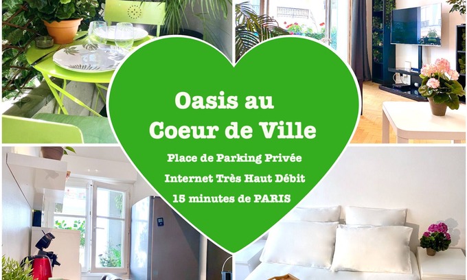 Le Plessis-Robinson Apartment | Oasis in the heart of town