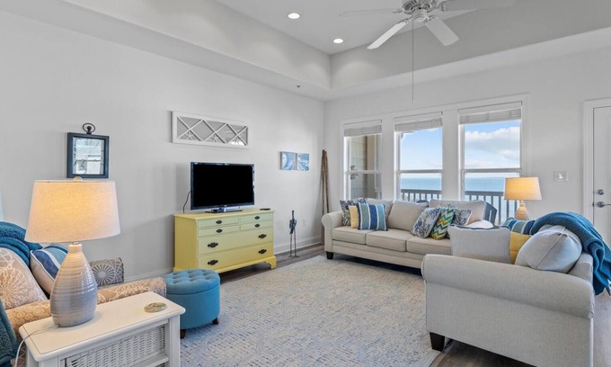 Indian Beach Condo | Ocean Club 304-K (Sound View Condo)