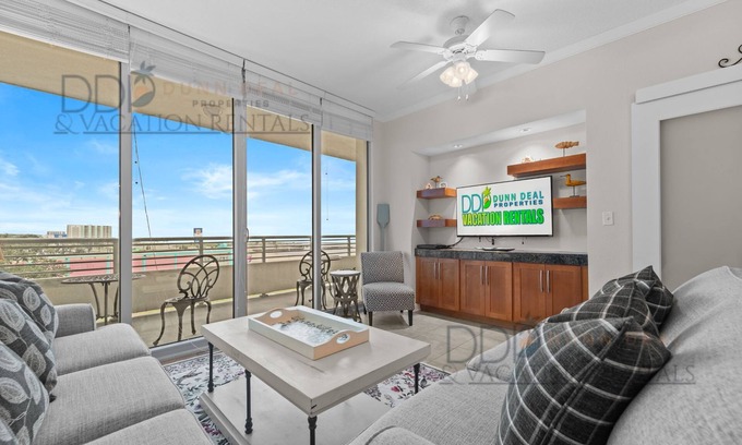 Biloxi Condo | Ocean Club 308 Enjoy the panoramic views of the Gulf.
