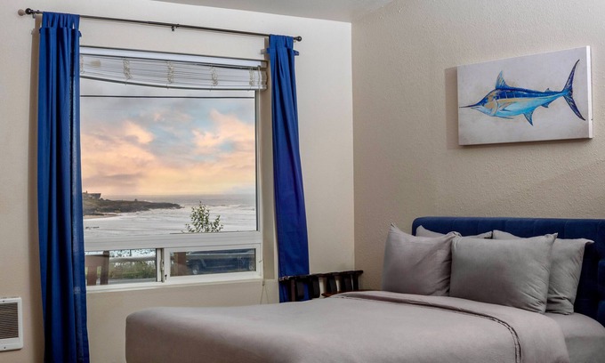 Yachats Apartment | Ocean Cove Inn #2 - Ocean View