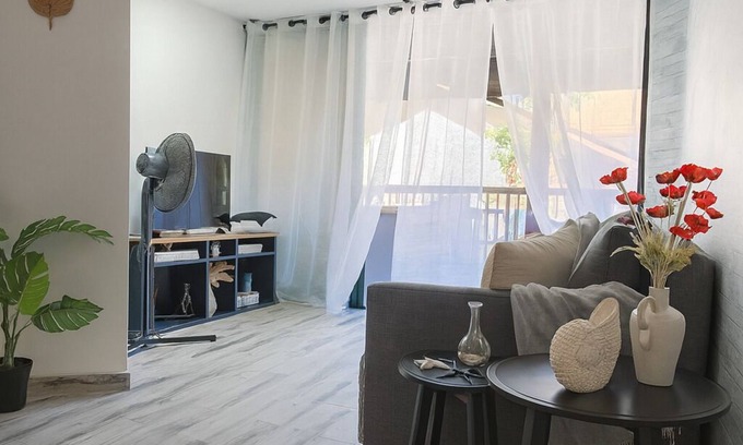 La Iglesia Apartment | Ocean front 2-beds 2 baths apartment in Playa Las Ballenas, Las Terrenas.