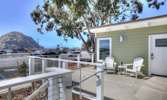 Morro Bay Condo | Ocean front with Morro Rock views: 2Bdrm Condo at Salty Sister