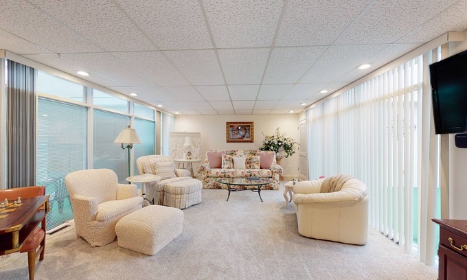 Downtown Anchorage Apartment | Ocean-view apartment with patio & W/D - walk to museums, dining, & shops