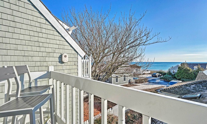 Mashpee House | Ocean View + Beach Access: Cape Cod Townhome
