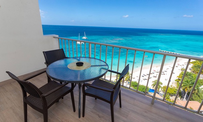 Montego Bay Apartment | Ocean View Penthouse on the Hip Strip Montego Bay