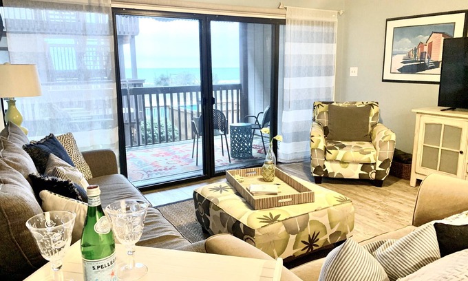 Wilmington Beach Condo | Oceanfront Getaway-Carolina on My Mind
