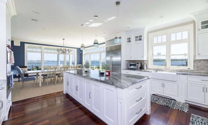 Jamestown House | Oceanfront home with panoramic water views