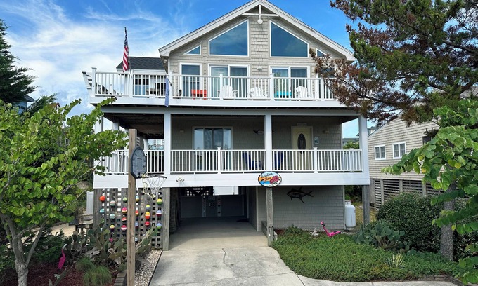 Ocean Sands House | Oceanside home in Corolla with 4 bedrooms, 3 baths and private pool.