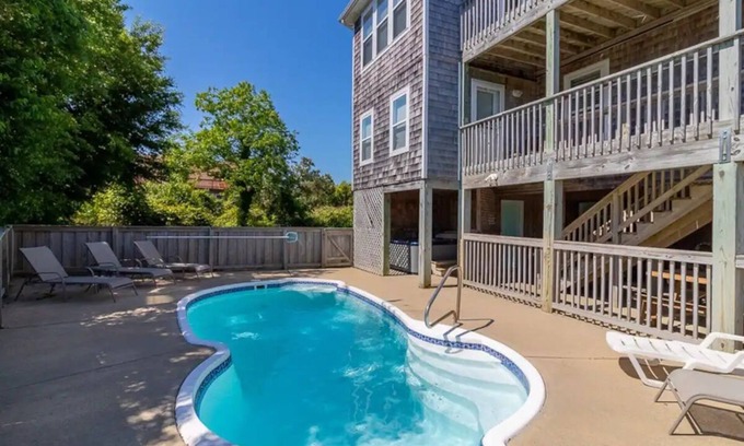 Duck House | Oceanside Home in Duck, NC, Private Pool & Hot Tub