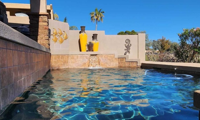 Ocotillo House | Ocotillo Lakes house, golf views, pool heater, BBQ