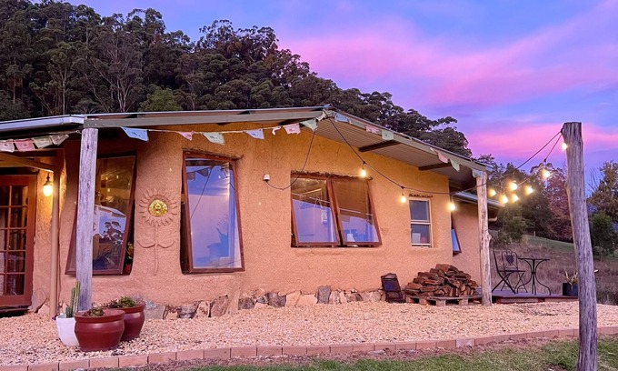Stewarts River Cottage | Off Grid Cob House