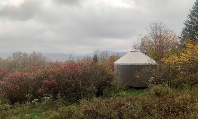 Parksville Cabin | off-the-grid tiny house cabin AND yurt in Livingston Manor, NY