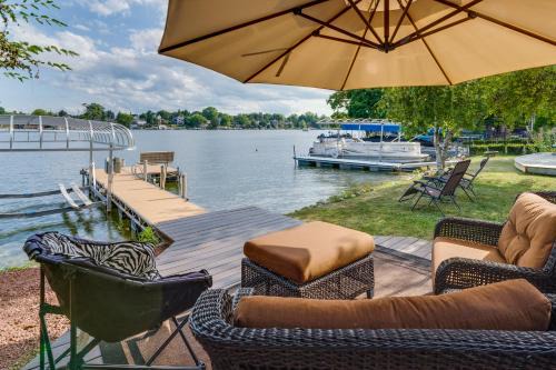 Maplewood House | Okauchee Lake Vacation Rental with Boat Dock!