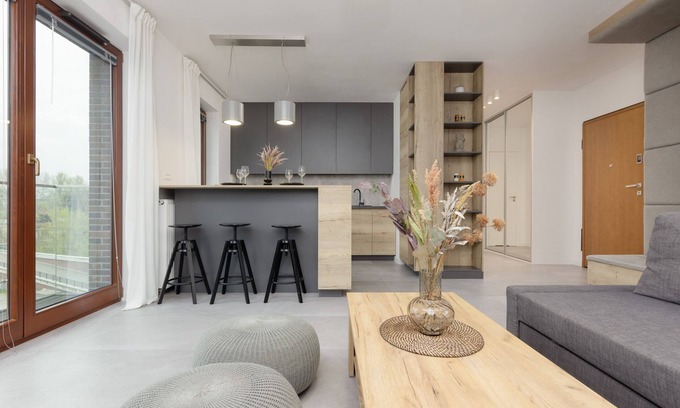Praga Apartment | Okrzei 8 | Apartment with 1 bedroom and 2 balconies