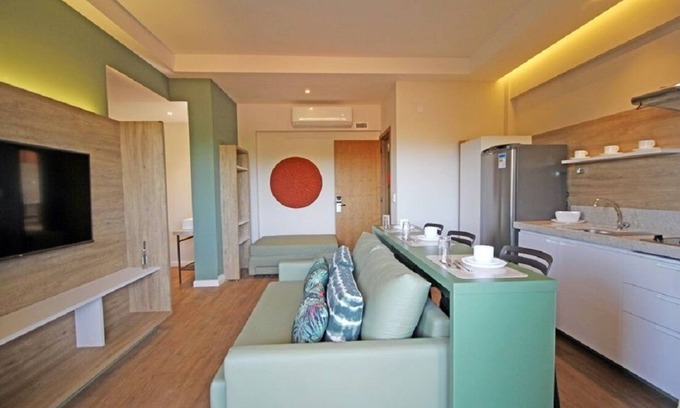 Olimpia Apartment | Olímpia Hot Beach Suites Apartment 1 bedroom accommodates 6 people