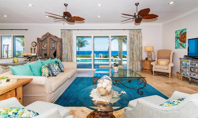 Bodden Town House | On The Rocks: Gated Beach Estate w/Pool & Protected White Sandy Beach Nearby