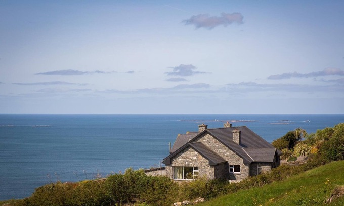 Clifden Ski Chalet | Once Upon a Tide has magnificent sea views