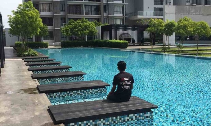 Kampung Bagan Dalam Apartment | One bedroom family Suite studio