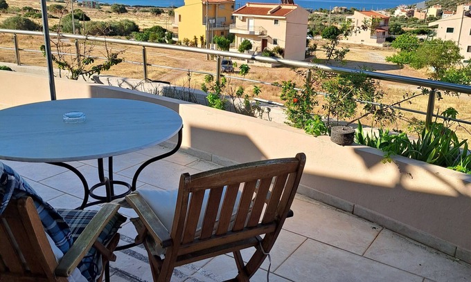 Charakas Apartment | One-bedroom suite on the third floor with panoramic views,accessible by elevator