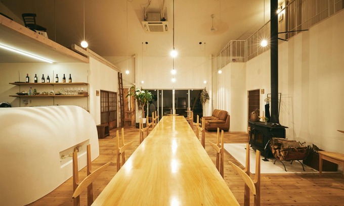 Mitoyo House | Onebuilding rental woodfired grill with food A/Mitoyo Kagawa