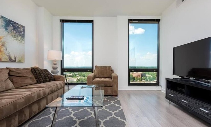 Reston Apartment | Onsite Parking & Library | Reston Town Center | nr DC
