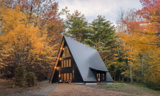 Round Top Cabin | Onyx A Frame - Secluded Mountain Escape