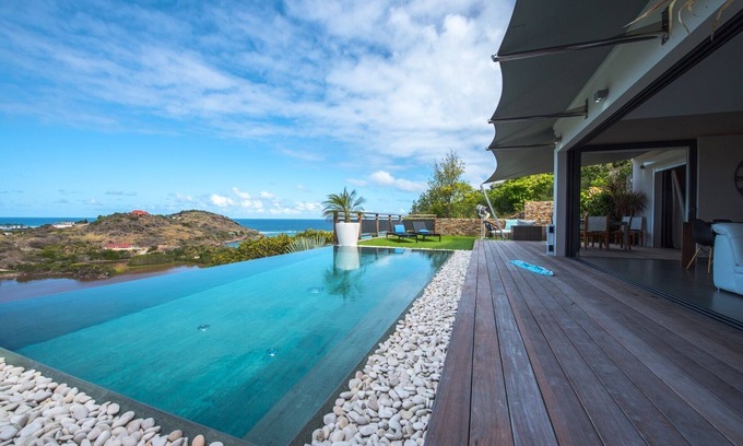 Petit Cul De Sac Beach Villa | Open Space Luxury villa