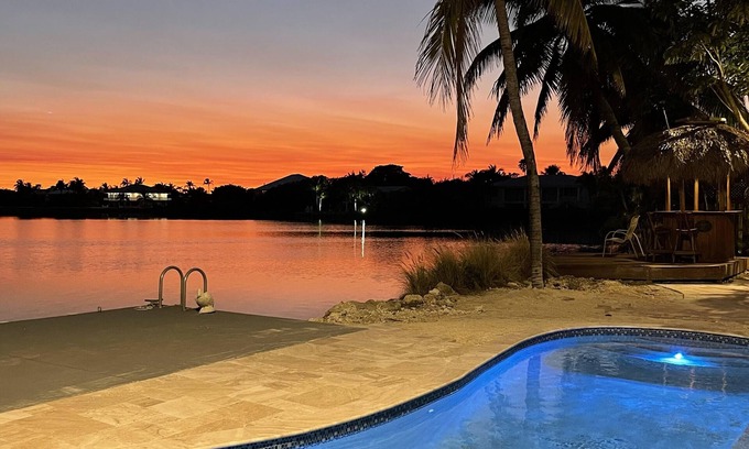 Sugarloaf Shores House | Open Water Views, Sunsets and 2 New Beautiful Pools Create Your Island Oasis