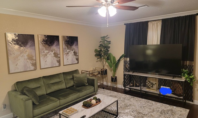 Orange House | Orange Texas Honey Hive - Upscale living with small town charm.