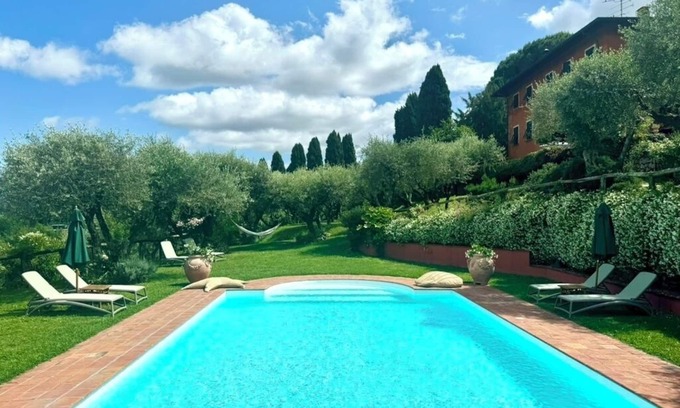 Vicopelago House | Orpheus & Eurydice House in a splendid estate with a pool on the hills of Lucca