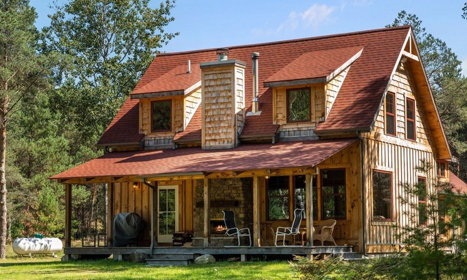 Lake City Cabin | ORV Trails - Outdoor Fireplace - Luxury Cabin - Private Location & Pet Friendly!