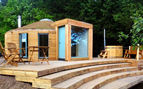 Saint John's Town of Dalry Other | Otter - Eco Bothy with Hot Tub