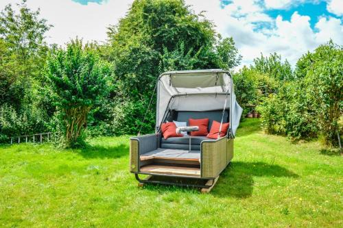 Belau House | Outdoor Lounge mit Seeblick