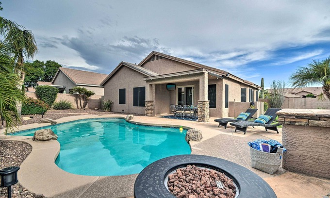 Tatum Highlands House | Outdoor Pool & Private Yard: Cave Creek Home!