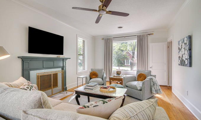 Oxford House | Oxford Home in Historic District: 1 Mi to Ole Miss
