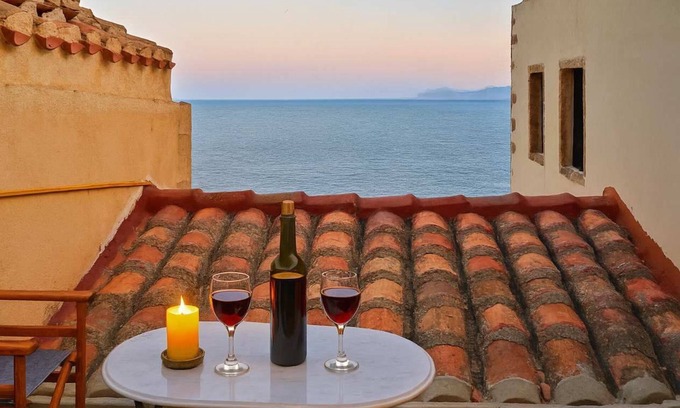 Monemvasia Apartment | Pablito House - Seaview Monemvasia Fortress Nest