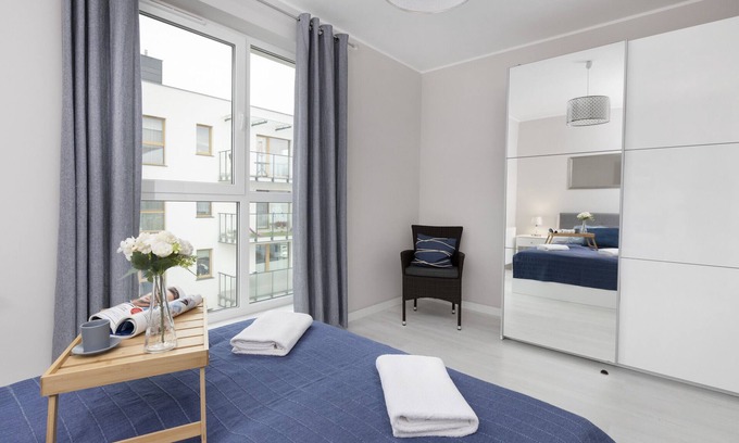Pogorze Apartment | Paderewskiego 5/17, 1 Bedroom, Balcony, Parking